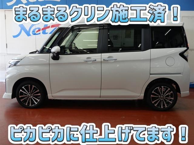 ルーミー カスタムG-T フルセグ メモリーナビ DVD再生 ミュージックプレイヤー接続可 衝突被害軽減システム ETC ドラレコ 両側電動スライド LEDヘッドランプ ウオークスルー ワンオーナー アイドリングストップ(4枚目)