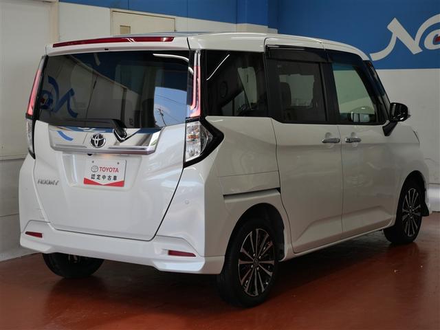 ルーミー カスタムG-T フルセグ メモリーナビ DVD再生 ミュージックプレイヤー接続可 衝突被害軽減システム ETC ドラレコ 両側電動スライド LEDヘッドランプ ウオークスルー ワンオーナー アイドリングストップ(5枚目)