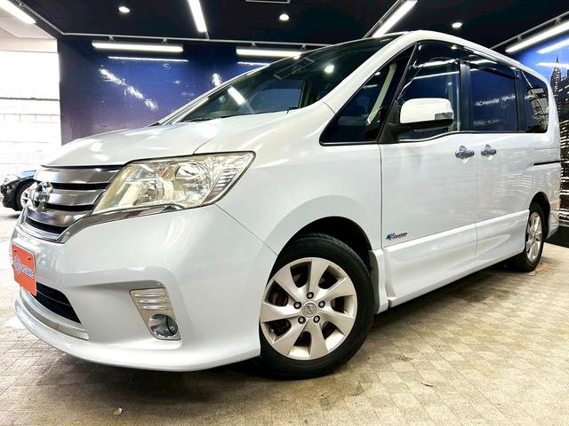 セレナ ハイウェイスター　Ｓ－ハイブリッド　（禁煙車）（両側パワースライドドア）（社外ＳＤナビ）（クルーズコントロール）（ＥＴＣ）（ウォークスルー）（オートライト）（フルセグＴＶ）（スマートキー）（Ｂｌｕｅｔｏｏｔｈ）（純正１６インチＡＷ）（21枚目）