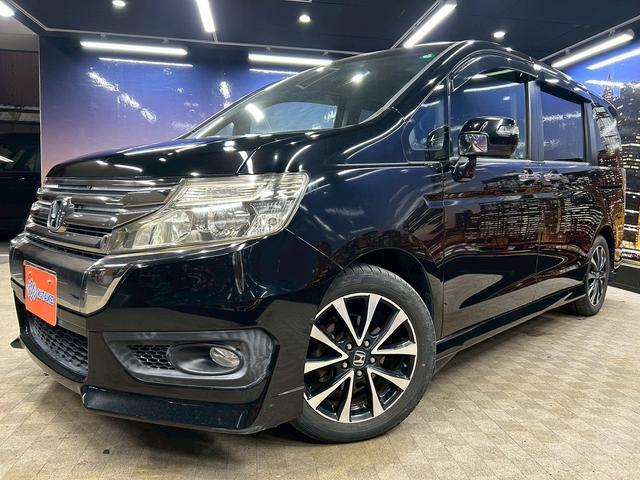 ステップワゴンスパーダ Ｚ　クールスピリット　（禁煙車）（後期型）（両側パワースライド）（黒ハーフレザーシート）（社外ナビ）（クルーズコントロール）（ビルトインＥＴＣ）（アイドリングストップ）（Ｂｌｕｅｔｏｏｔｈ接続）（純正１７インチＡＷ）（22枚目）