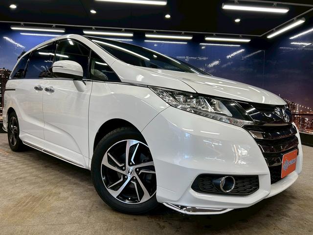 オデッセイ アブソルート　（禁煙車）（黒本革シート）（両側パワスラ）（フリップダウンモニター）（カロッツェリアＳＤナビ）（バックカメラ）（クルーズコントロール）（ビルトインＥＴＣ）（パドルシフト）（純正１７インチＡＷ）（20枚目）