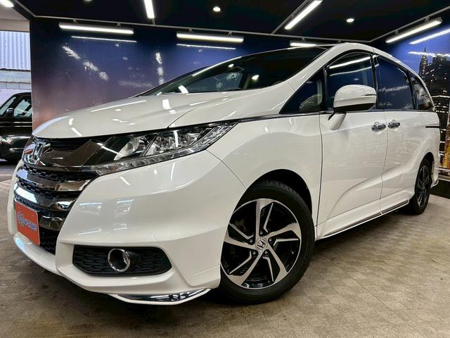 オデッセイ アブソルート　（禁煙車）（黒本革シート）（両側パワスラ）（フリップダウンモニター）（カロッツェリアＳＤナビ）（バックカメラ）（クルーズコントロール）（ビルトインＥＴＣ）（パドルシフト）（純正１７インチＡＷ）（24枚目）