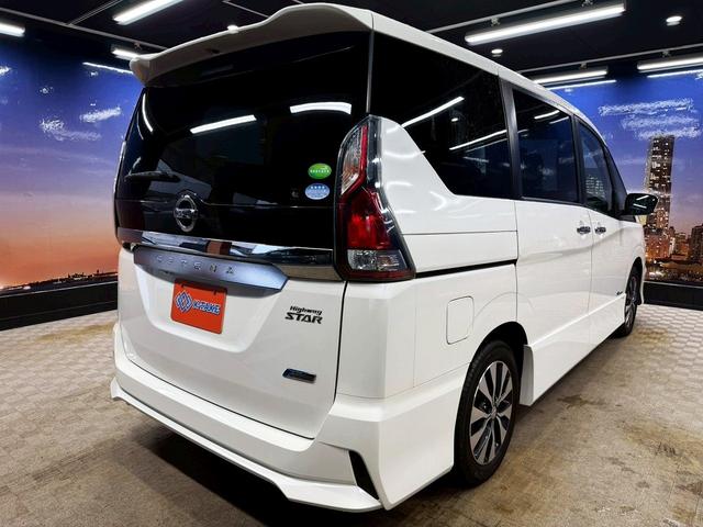 セレナ ハイウェイスター エマージェンシーブレーキ(禁煙車)(両側パワスラ)(アルパインフリップダウン)(アルパインSDナビ)(バックカメラ)(クルーズコントロール)(ビルトインETC)(LEDヘッド)(純正16インチAW)(24枚目)