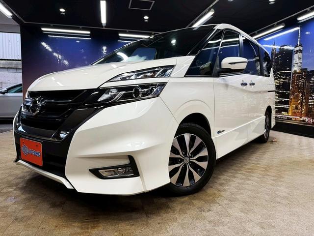 セレナ ハイウェイスター エマージェンシーブレーキ(禁煙車)(両側パワスラ)(アルパインフリップダウン)(アルパインSDナビ)(バックカメラ)(クルーズコントロール)(ビルトインETC)(LEDヘッド)(純正16インチAW)(27枚目)