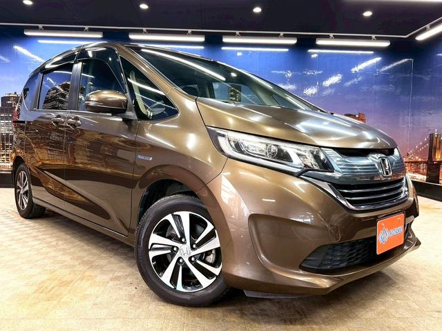 フリードハイブリッド ハイブリッド・Gホンダセンシング ホンダセンシング(禁煙車)(後期型)(黒半革)(6人乗り)(両側パワースライド)(純正ナビ)(レーダークルーズコントロール)(バックカメラ)(LEDヘッド)(ビルトインETC)(純正15インチAW)(23枚目)