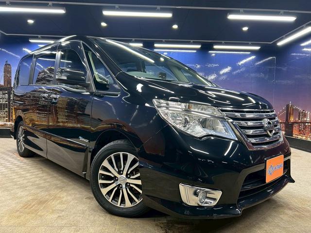 セレナ ハイウェイスター　Ｓ－ハイブリッド　（禁煙車）（８人乗り）（後期型）（両側パワースライドドア）（純正ＳＤナビ）（エマージェンシーブレーキ）（フルセグ（クルーズコントロール）（ＥＴＣ）（フォグライト）（ＬＥＤ）（純正１６インチＡＷ）（19枚目）