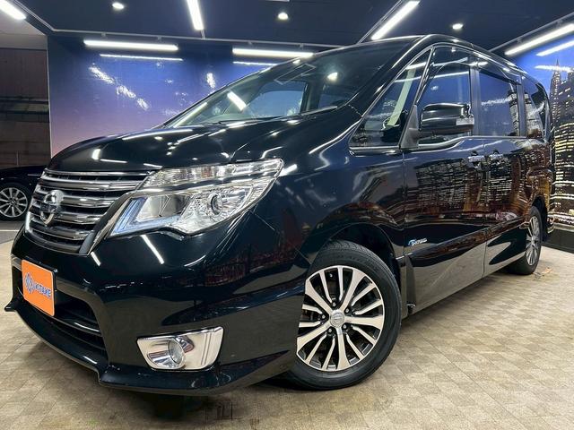 セレナ ハイウェイスター　Ｓ－ハイブリッド　（禁煙車）（８人乗り）（後期型）（両側パワースライドドア）（純正ＳＤナビ）（エマージェンシーブレーキ）（フルセグ（クルーズコントロール）（ＥＴＣ）（フォグライト）（ＬＥＤ）（純正１６インチＡＷ）（23枚目）