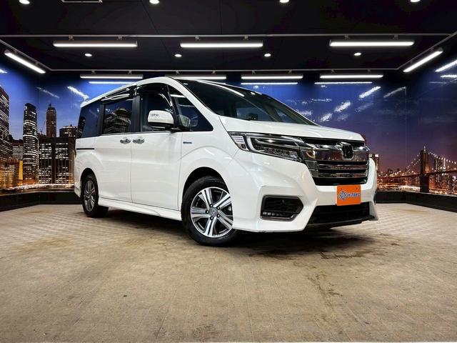ステップワゴンスパーダ スパーダハイブリッド　Ｇ　ホンダセンシング　（禁煙車）（後期型）（両側パワースライド）（純正ナビ）（バックカメラ）（レーダークルーズ）（オートブレーキホールド）（ビルトインＥＴＣ）（ＬＥＤヘッド）（Ｂｌｕｅｔｏｏｔｈ対応）（純正１６インチＡＷ）（61枚目）