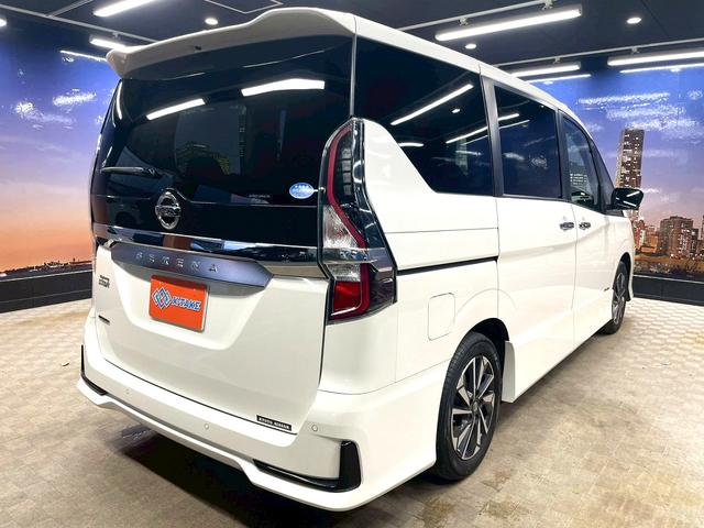 セレナ ハイウェイスターV ステップタイプ(禁煙車)(後期型)(プロパイロット)(レーダークルーズ)(クリアランスソナー)(両側パワースライドドア)(純正ナビ)(フルセグ)(8人乗り)(LEDヘッドライト)(純正16インチAW)(21枚目)