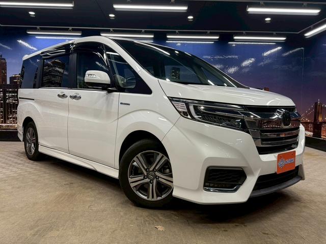 ステップワゴンスパーダ スパーダハイブリッド G・EX ホンダセンシング (後期型)(黒半革シート)(両側パワースライド)(純正メモリナビ)(全方位カメラ)(レーダークルーズ)(コーナーセンサー)(ビルトインETC)(電動パーキング)(シートヒーター)(純正16インチAW)(24枚目)