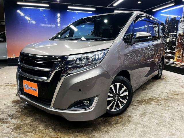 エスクァイア ハイブリッドＧｉ　（禁煙車）（後期型）（両側パワースライド）（黒革シート）（社外メモリーナビ）（レーンアシスト）（オートマチックハイビーム）（シートヒーター）（バックカメラ）（ビルトインＥＴＣ）（純正１５インチＡＷ）（25枚目）