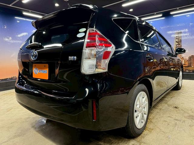 プリウスアルファ Ｇ　（禁煙車）（後期型）（純正ＳＤナビ）（クルーズコントロール）（黒ハーフレザー）（パワーシート）（バックカメラ）（ビルトインＥＴＣ）（フルセグＴＶ）（ＬＥＤヘッドライト）（純正１６インチＡＷ）（21枚目）