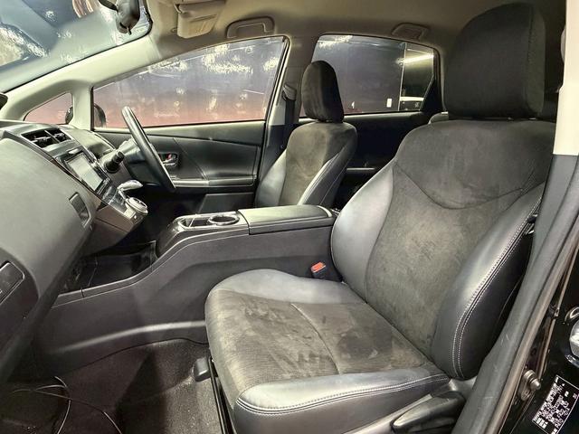 プリウスアルファ Ｇ　（禁煙車）（後期型）（純正ＳＤナビ）（クルーズコントロール）（黒ハーフレザー）（パワーシート）（バックカメラ）（ビルトインＥＴＣ）（フルセグＴＶ）（ＬＥＤヘッドライト）（純正１６インチＡＷ）（38枚目）