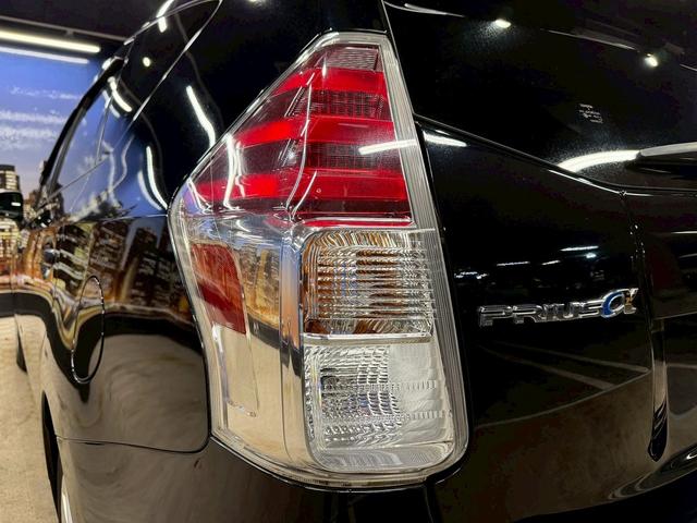 プリウスアルファ Ｇ　（禁煙車）（後期型）（純正ＳＤナビ）（クルーズコントロール）（黒ハーフレザー）（パワーシート）（バックカメラ）（ビルトインＥＴＣ）（フルセグＴＶ）（ＬＥＤヘッドライト）（純正１６インチＡＷ）（48枚目）