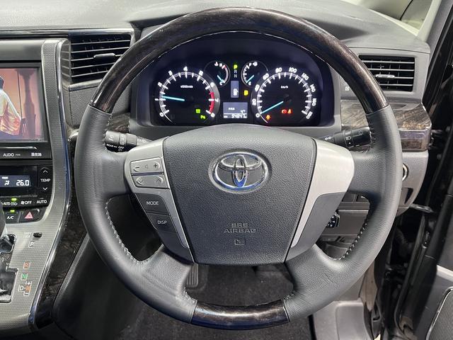 ヴェルファイア ２．４Ｚ　Ｇエディション　（禁煙車）（後期型）（サンルーフ）（黒革シート）（両側パワースライド）（純正ＳＤナビ）（クルコン）（コーナーセンサー）（シートヒーター）（シートメモリー）（電動リアゲート）（純正１８インチＡＷ）（45枚目）