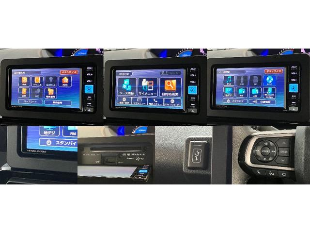 タント カスタムＲＳ　フルセグナビ　前後ドラレコ　レーダークルコン　衝突被害軽減ブレーキ　コーナーセンサー　ターボ　フルセグナビ　Ｂｌｕｅｔｏｏｔｈ　ＤＶＤ再生　ＵＳＢ　パノラマカメラ　両側電動スライドドア　前席シートヒーター　ＬＥＤ　レーダークルーズコントロール（15枚目）