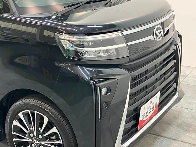 タント カスタムＲＳ　フルセグナビ　前後ドラレコ　レーダークルコン　衝突被害軽減ブレーキ　コーナーセンサー　ターボ　フルセグナビ　Ｂｌｕｅｔｏｏｔｈ　ＤＶＤ再生　ＵＳＢ　パノラマカメラ　両側電動スライドドア　前席シートヒーター　ＬＥＤ　レーダークルーズコントロール（28枚目）