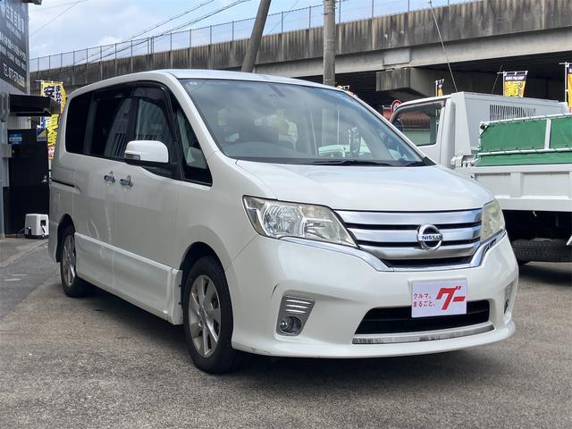 セレナ ハイウェイスター　両側電動スライドドア　オートクルーズコントロール　バックカメラ　リアモニター　ＥＴＣ　ドラレコ　キーレス　スマートキー　ナビ　ＴＶ　アイドリングストップ（3枚目）