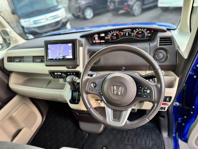 N-BOX G・Lターボホンダセンシング 純正ナビ フルセグTV Bluetoothオーディオ バックカメラ ETC 衝突軽減ブレーキ レーダークルーズコントロール 両側電動スライドドア スマートキー LEDヘッドライト(29枚目)