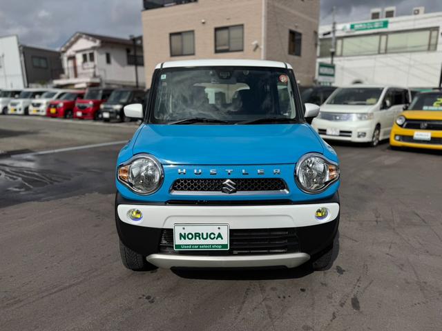 ハスラー Ｇ　社外ナビ・フルセグＴＶ・バックカメラ・ＥＴＣ・前席シートヒーター・衝突軽減ブレーキ・横滑り防止装置・アイドリングストップ・プッシュスタート・スマートキー・電動格納ミラー・パワーウィンド（7枚目）