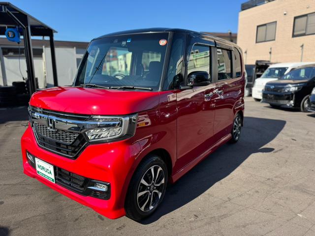 Ｎ－ＢＯＸカスタム Ｇ・Ｌホンダセンシング　純正ナビ・Ｂｌｕｅｔｏｏｔｈオーディオ・フルセグＴＶ・バックカメラ・ＥＴＣ・両側電動スライドドア・オートクルーズコントロール・ホンダセンシング・車線逸脱警報・横滑り防止装置・電動格納ミラー・（14枚目）