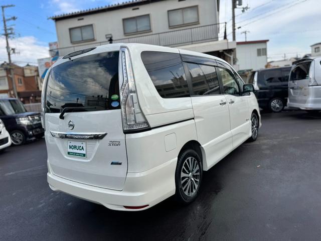 セレナ ハイウェイスター　Ｓ－ハイブリッド　純正ナビ・Ｂｌｕｅｔｏｏｔｈオーディオ・フルセグＴＶ・バックカメラ・ＥＴＣ・両側電動スライドドア・車線逸脱警報・オートクルーズコントロール・電動格納ミラー・プッシュスタート・スマートキー（10枚目）