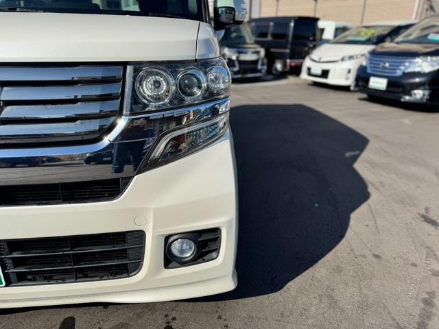 Ｎ－ＢＯＸカスタム Ｇ　ＳＳパッケージ　社外ナビ　フルセグＴＶ　バックカメラ　ＥＴＣ　両側電動スライドドア　スマートキー　プッシュスタート　ＨＩＤヘッドライト　純正アルミ　オートエアコン　オートライト（41枚目）