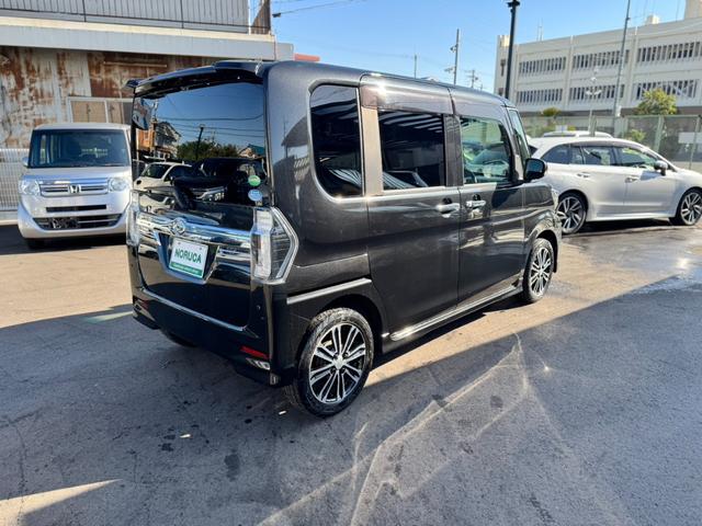 タント カスタムRS トップエディションリミテッドSAIII 純正8インチナビ フルセグTV Bluetoothオーディオ 全方位カメラ ETC 両側電動スライドドア 衝突軽減ブレーキ シートヒーター スマートキー LEDヘッドライト(12枚目)