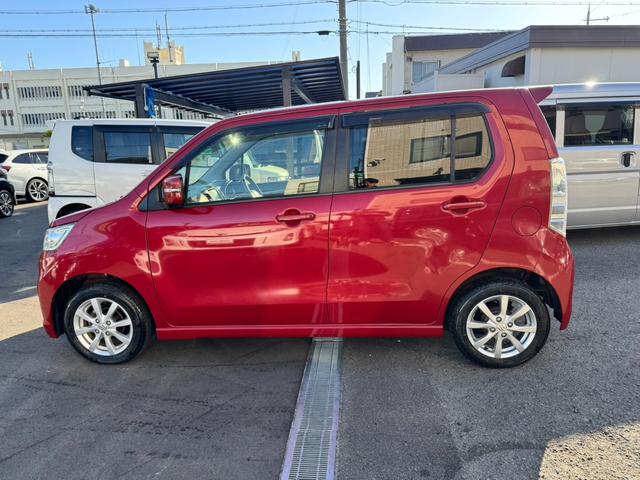 ワゴンRスティングレー X 社外ナビ フルセグTV Bluetoothオーディオ ETC スマートキー プッシュスタート オートエアコン HIDヘッドライト 純正アルミ オートライト(9枚目)