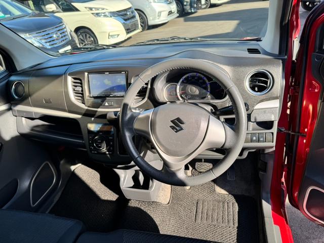 ワゴンRスティングレー X 社外ナビ フルセグTV Bluetoothオーディオ ETC スマートキー プッシュスタート オートエアコン HIDヘッドライト 純正アルミ オートライト(30枚目)