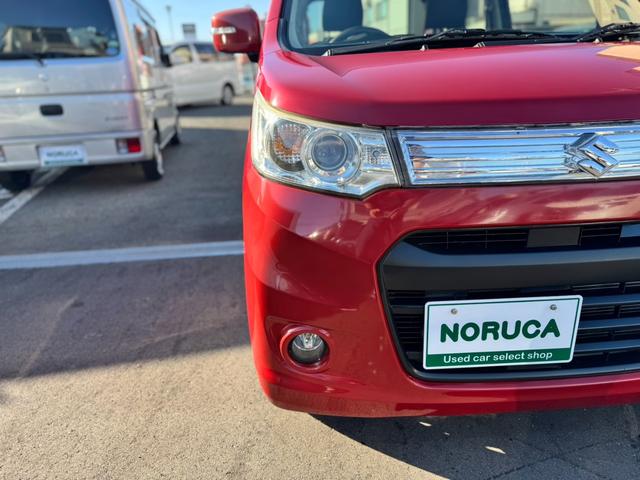 ワゴンRスティングレー X 社外ナビ フルセグTV Bluetoothオーディオ ETC スマートキー プッシュスタート オートエアコン HIDヘッドライト 純正アルミ オートライト(40枚目)