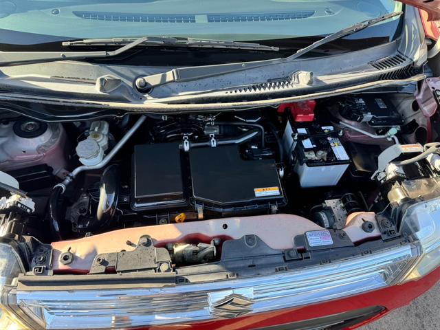 ワゴンRスティングレー X 社外ナビ フルセグTV Bluetoothオーディオ ETC スマートキー プッシュスタート オートエアコン HIDヘッドライト 純正アルミ オートライト(50枚目)