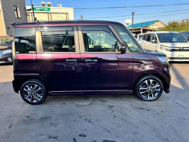 スペーシアカスタムＺ ターボ　社外ナビ　ワンセグＴＶ　バックカメラ　ＥＴＣ　ステアリングスイッチ　両側電動スライドドア　スマートキー　プッシュスタート　デュアルカメラブレーキサポート　シートヒーター（13枚目）