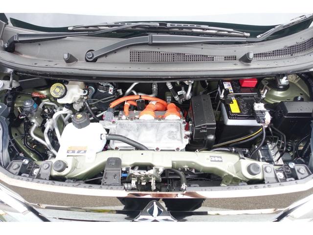 ｅＫクロス ＥＶ Ｐ　ＥＴＣ２．０　前後ドラレコ　スマホ連携ナビ　電動サイドブレーキ　オートマチックハイビーム（27枚目）