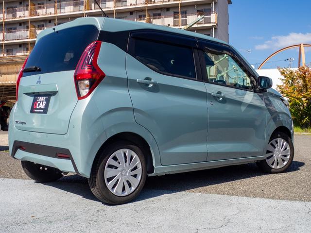 ｅＫワゴン Ｍ　純正フルセグナビ　バックカメラ　衝突被害軽減ブレーキ　ＣＶＴ　シートヒーター　後席スライドシート　車検受渡し（7枚目）