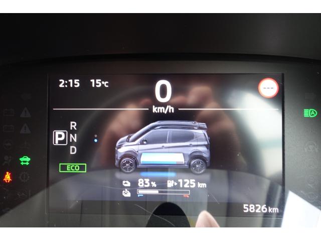 eKクロス EV G ビジネスパッケージ 7型ワイドメモリーナビ/バックカメラ/ETC車載器/普通充電ケーブル/LEDヘッドライト/スマートキーシステム/電動サイドブレーキシステム(18枚目)