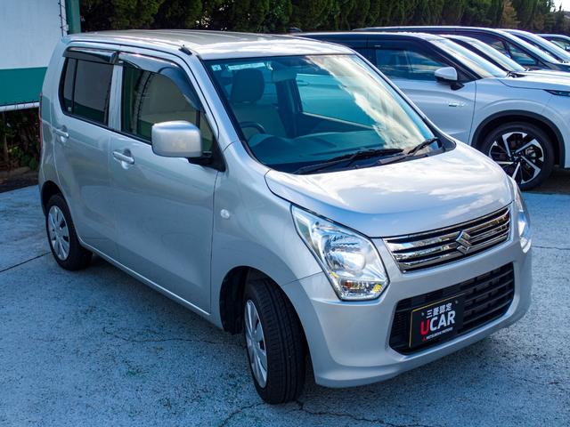 ワゴンＲ ＦＸ　ＣＤチューナー／ＥＴＣ／オートエアコン／アイドリングストップ／後席スライドシート／助手席下収納（6枚目）