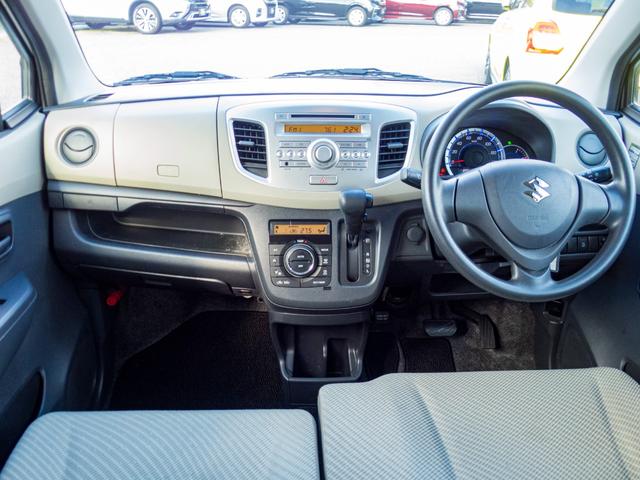 ワゴンＲ ＦＸ　ＣＤチューナー／ＥＴＣ／オートエアコン／アイドリングストップ／後席スライドシート／助手席下収納（13枚目）