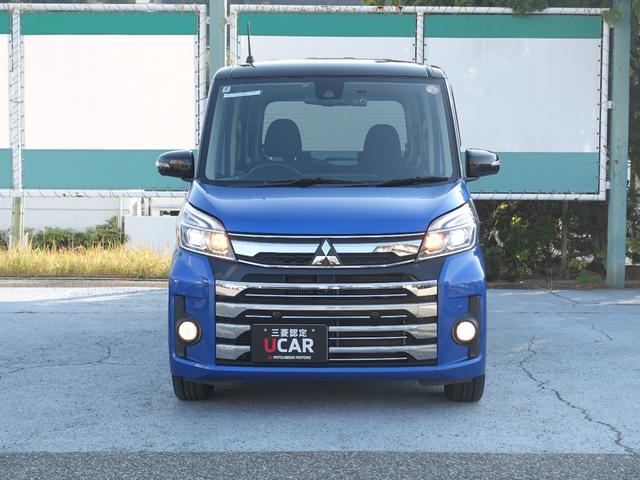 ｅＫスペースカスタム カスタムＴ　セーフティプラスエディション　純正７インチナビ　マルチアラウンドモニター　ＥＴＣ　ドライブレコーダー　両側電動スライドドア（2枚目）