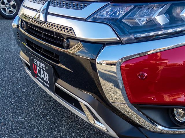 アウトランダー ２４Ｇ　純正ワイドナビ　全周囲カメラ　３列シート７人乗り　３モード切替４ＷＤ　ＥＴＣ　ドライブレコーダー　　クリアランスソナー　衝突被害軽減ブレーキ　ヒッチメンバー（70枚目）