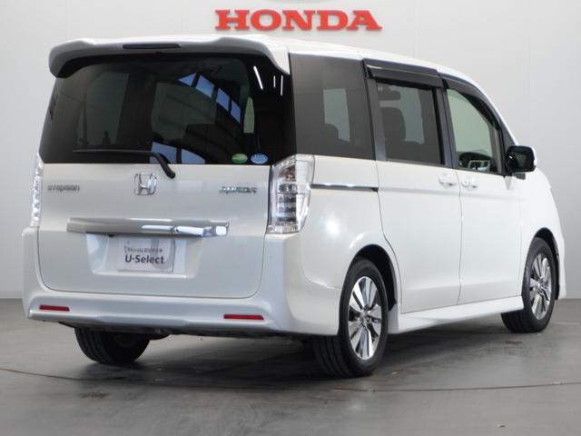 ステップワゴンスパーダ パワーエディション 1年保証ナビ後席モニタRカメETC両電扉BT(15枚目)