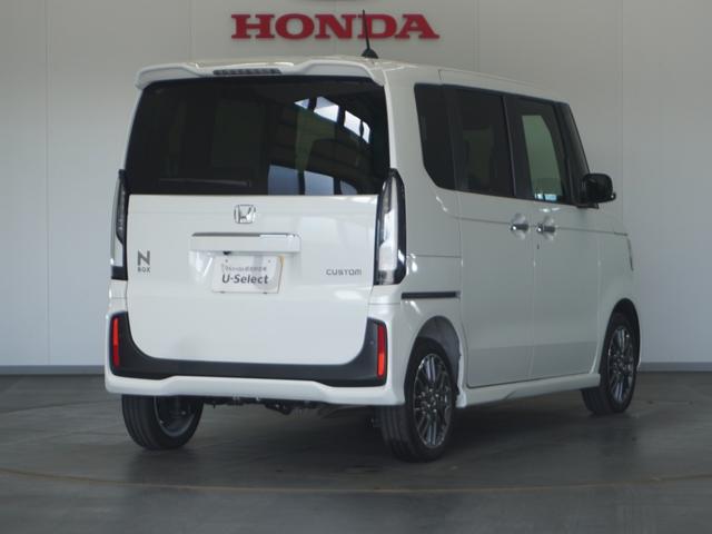 N-BOXカスタム ターボ 2年保証当社試乗車4WDナビ全周囲カメDレコETC(17枚目)