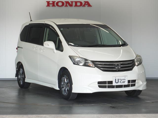 フリード Ｇエアロジャストセレクション　３か月保証ナビＤレコＲカメＥＴＣ片電扉ＢＴ接続（13枚目）