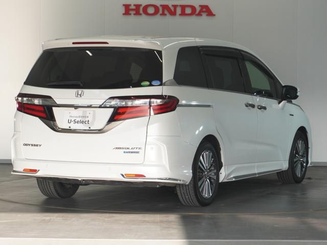 オデッセイハイブリッド ハイブリッドアブソルート・EXホンダセンシング 1年保証ナビ全周囲カメDレコETC両電扉BT(14枚目)