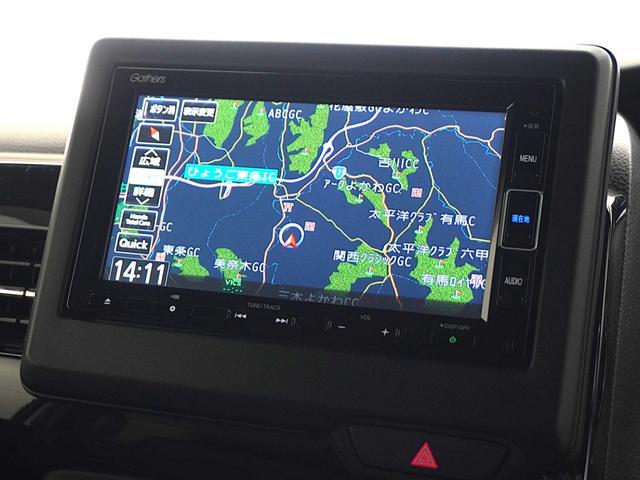 N-BOXカスタム Lターボ 2年保証ナビDレコRカメETC両電扉BT地デジ(2枚目)