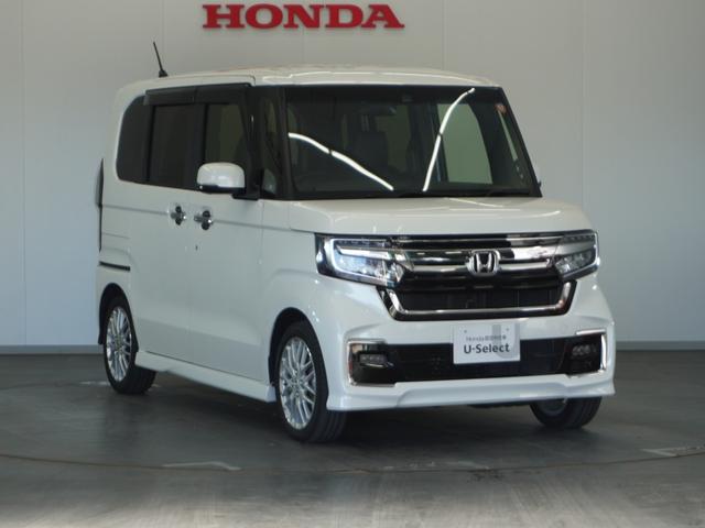 N-BOXカスタム Lターボ 2年保証ナビDレコRカメETC両電扉BT地デジ(17枚目)