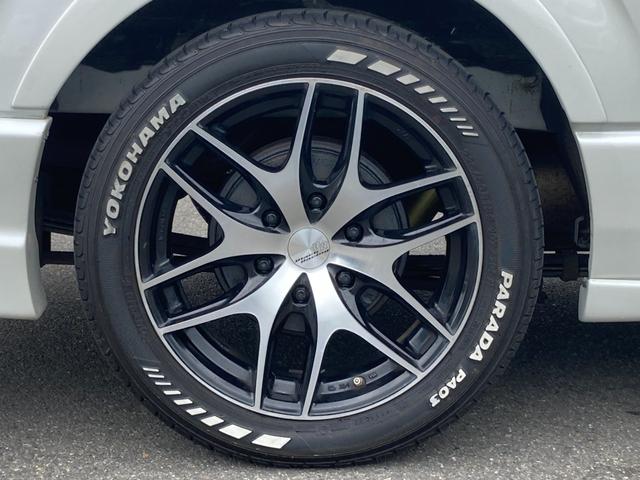 ハイエースバン スーパーＧＬ　ダークプライム　★禁煙車★ベッドキット★社外サスペンション★フルエアロ★メモリーナビ★バックカメラ★フルセグ★両側スライドドア★ＬＥＤヘッドライト★Ｂｌｕｅｔｏｏｔｈ★社外１８インチＡＷ★マフラーカッター★車検整備付（35枚目）