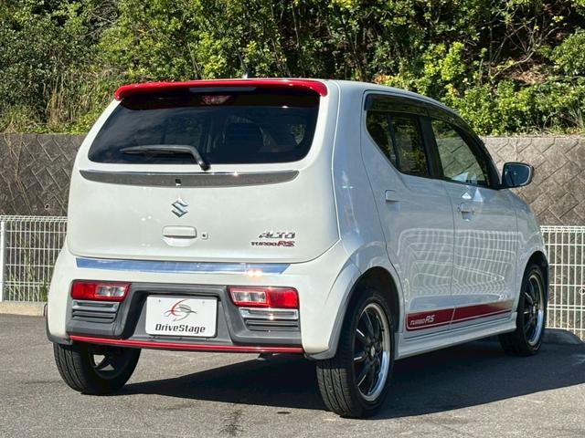 アルトターボRS ベースグレード 禁煙 ストラーダナビ バックカメラ フルセグTV DVD再生 衝突軽減ブレーキ Bluetooth USBポート プッシュスタート 純正15インチAW ETC パドルシフト スマートキー HIDライト(6枚目)