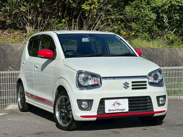 アルトターボRS ベースグレード 禁煙 ストラーダナビ バックカメラ フルセグTV DVD再生 衝突軽減ブレーキ Bluetooth USBポート プッシュスタート 純正15インチAW ETC パドルシフト スマートキー HIDライト(7枚目)