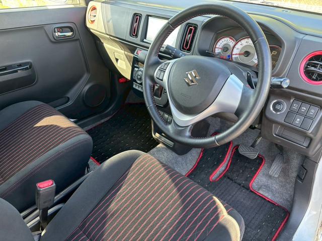 アルトターボRS ベースグレード 禁煙 ストラーダナビ バックカメラ フルセグTV DVD再生 衝突軽減ブレーキ Bluetooth USBポート プッシュスタート 純正15インチAW ETC パドルシフト スマートキー HIDライト(9枚目)